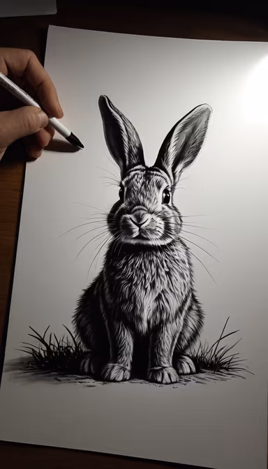 Bunny Drawing