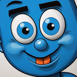 Blue Character Blue Character