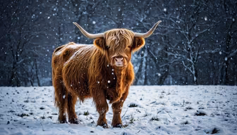 Winter Highland Winter Highland