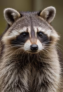 Raccoon Portrait Raccoon Portrait