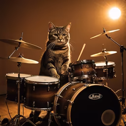 Drummer Cat Drummer Cat