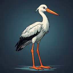Stork in Focus