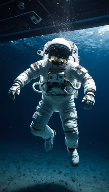 Underwater Astronaut Underwater Astronaut