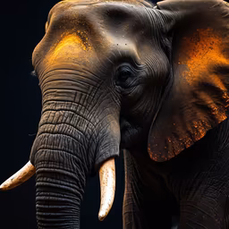 Golden Hour Elephant Golden Hour Elephant