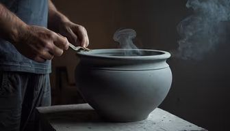 Pottery in Progress