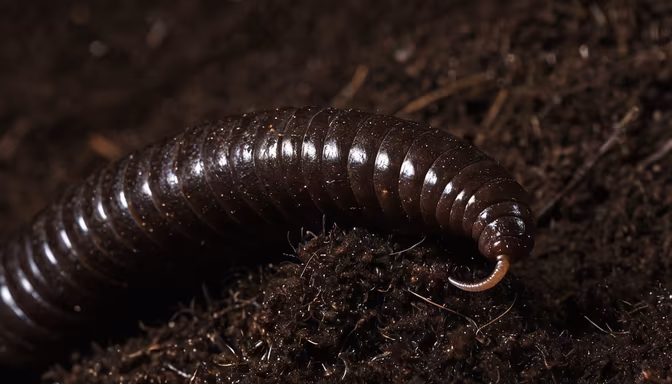 Millipede Close-Up