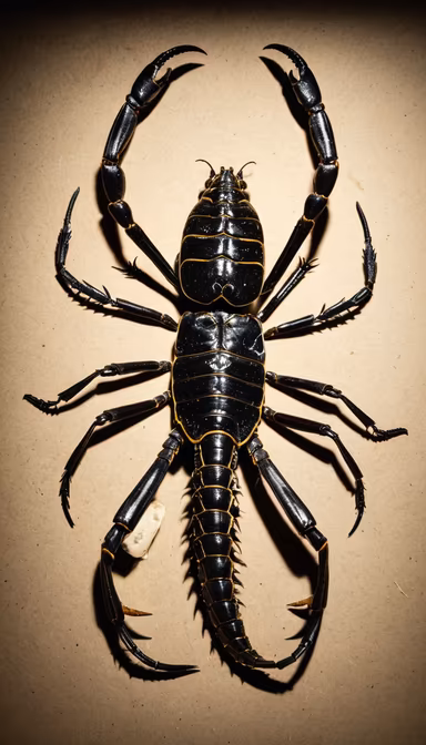Scorpion Close-Up Scorpion Close-Up