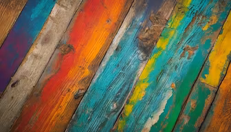 Colorful Wood Colorful Wood
