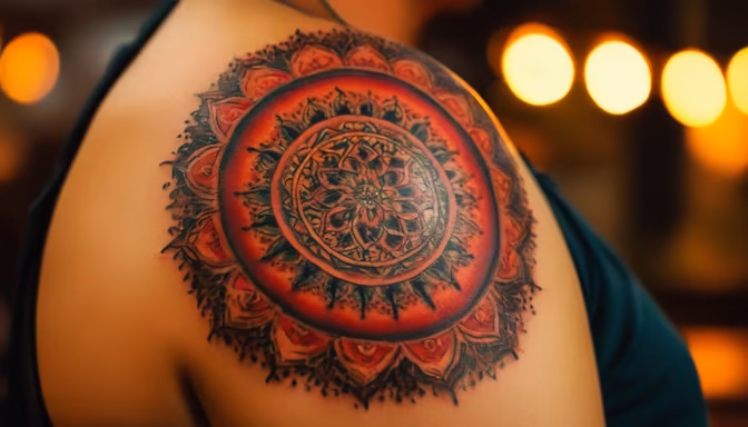 Shoulder Mandala