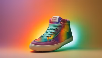 Rainbow High-Tops