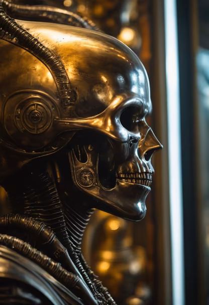 Cybernetic Skull Cybernetic Skull