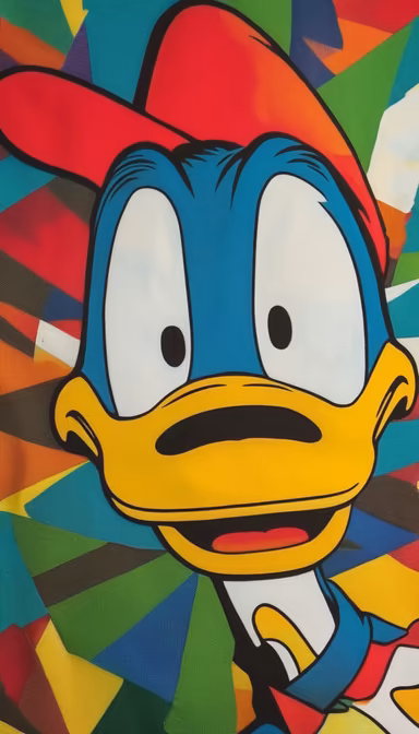 Donald Duck Pop Art Donald Duck Pop Art