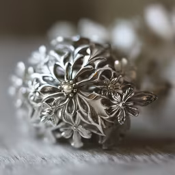 Floral Silver Ring Floral Silver Ring