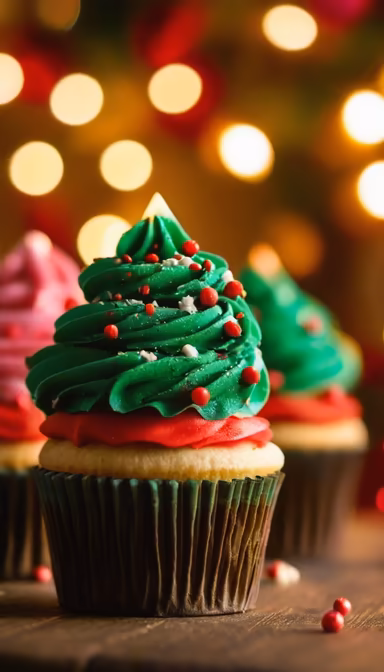 Festive Cupcakes Festive Cupcakes