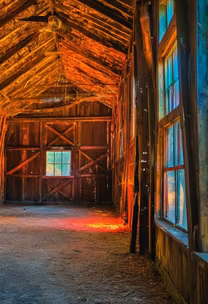 Rustic Barn Interior Rustic Barn Interior
