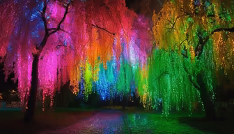 Rainbow Trees Rainbow Trees