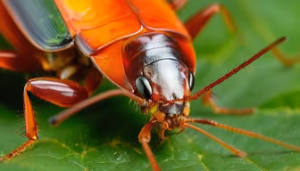 Cockroach Close-Up Cockroach Close-Up