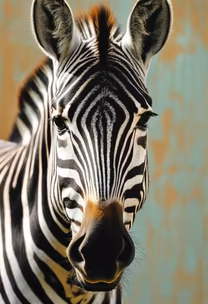 Zebra Portrait Zebra Portrait