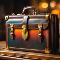 Vintage Leather Briefcase