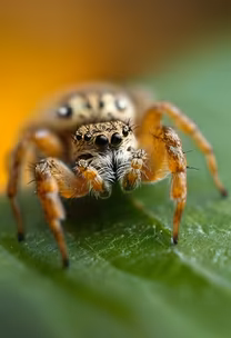 Jumping Spider Close-Up Jumping Spider Close-Up
