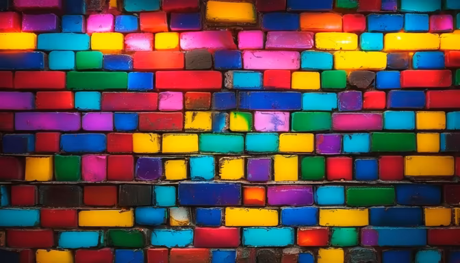 Colorful Brickwork