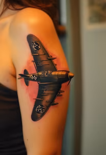 Plane Tattoo Plane Tattoo