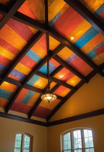 Colorful Ceiling Colorful Ceiling
