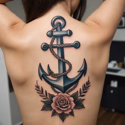 Anchor and Rose Anchor and Rose