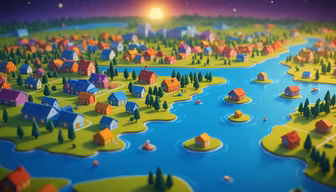 Quaint Lakeside Village Quaint Lakeside Village