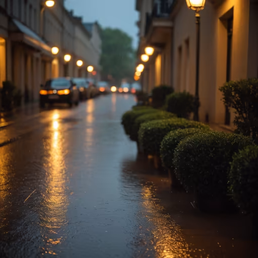 Rainy City Streets