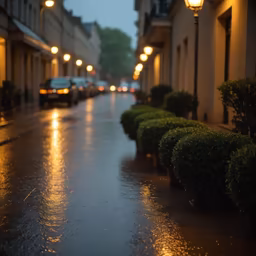 Rainy City Streets Rainy City Streets