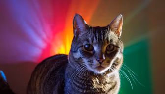 Colorful Cat Colorful Cat