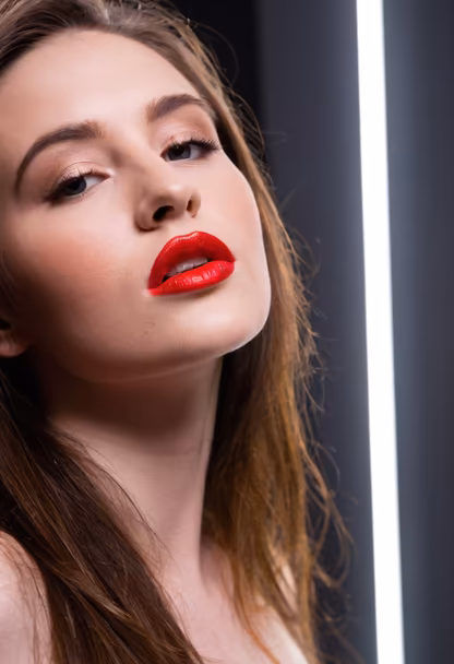 Red lips