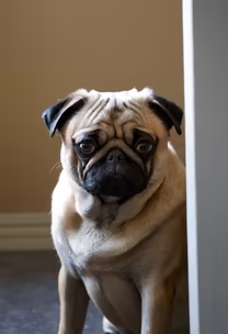 Pensive Pug Pensive Pug