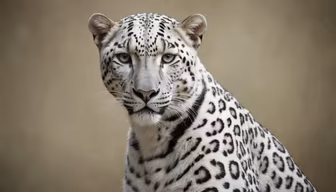 Snow Leopard Stare Snow Leopard Stare