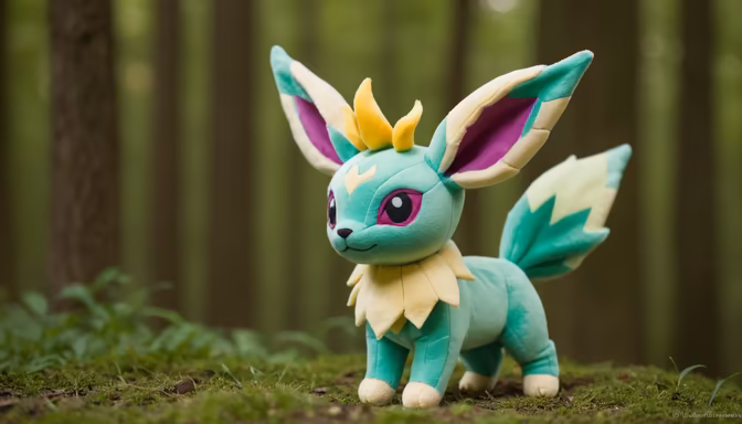 Leafeon in the Woods