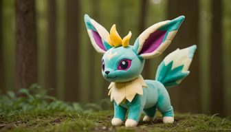 Leafeon in the Woods