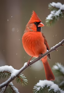 Winter Cardinal Winter Cardinal