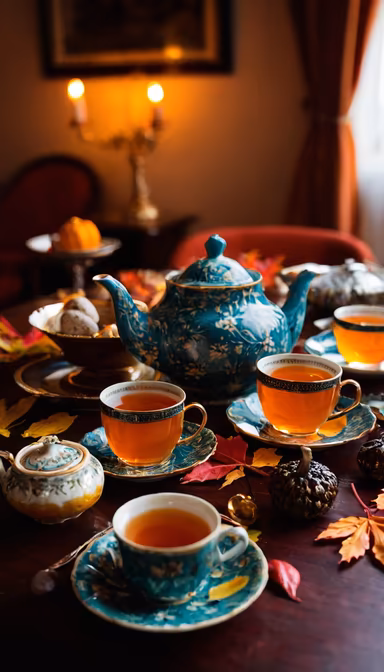 Autumn Tea Party Autumn Tea Party