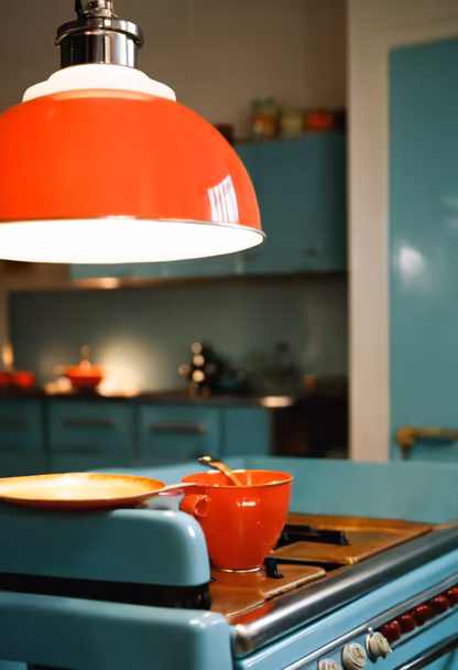 Retro Kitchen Charm