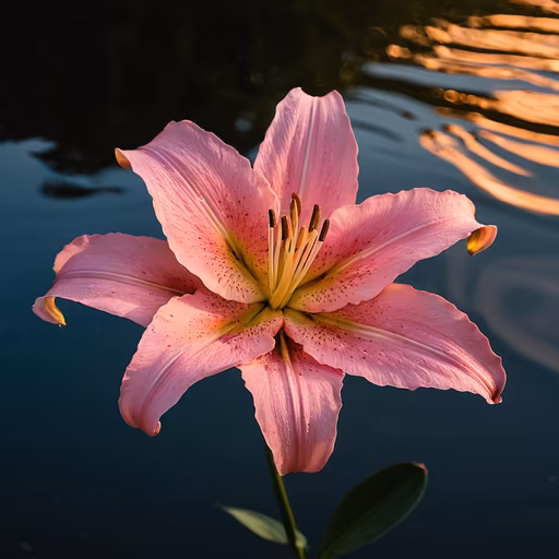 Pink Lily Serenity