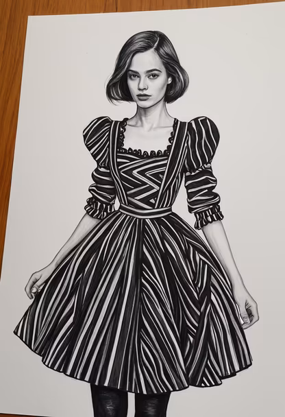 Striped Elegance