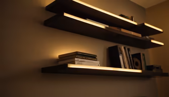 Illuminated Shelves Illuminated Shelves