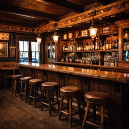 Cozy Bar Interior Cozy Bar Interior