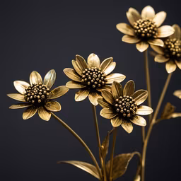 Golden Blooms