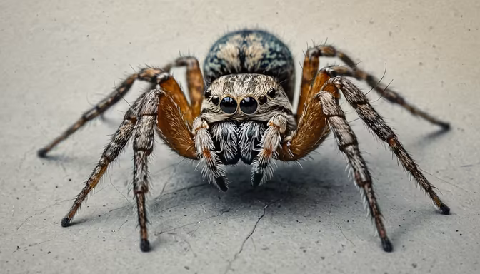 Jumping Spider Close-Up