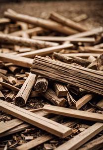 Rustic Woodpile