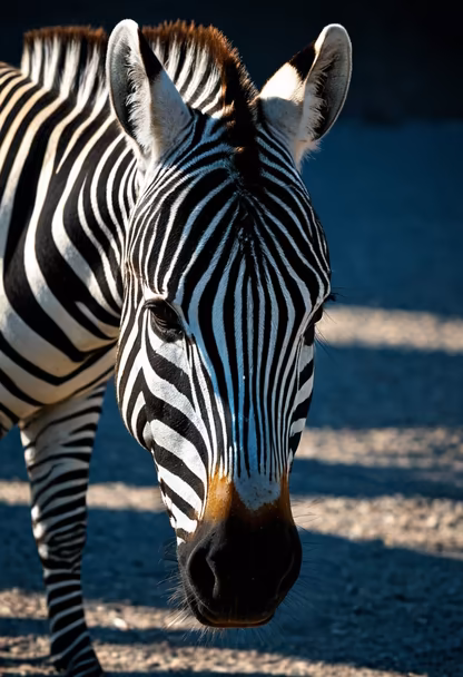 Zebra Portrait Zebra Portrait