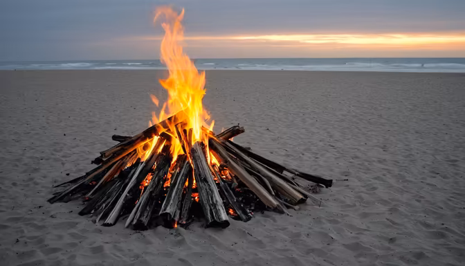 Beach Bonfire
