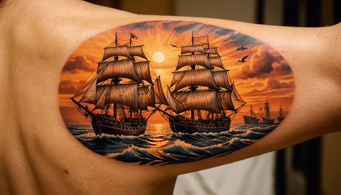 Sailing into the Sunset